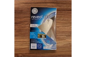GE Reveal LED 10-Watt (65-Watt replacement), R30 Bulb, Medium Base