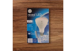 GE Reveal LED BR30 Flood Light Bulb, Medium Base, 12-Watt