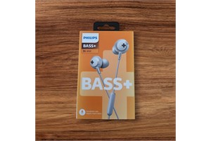 Philips SHE4305WT BASS+ In Ear Wired Headphones with Mic - White