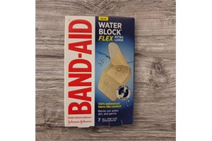 Band-Aid Brand Water Block Flex 100% Waterproof Bandages, Extra Large, 7-Count