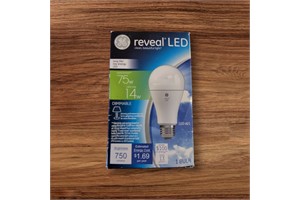 GE Reveal LED A21 Light Bulb with Medium Base, 14-Watt
