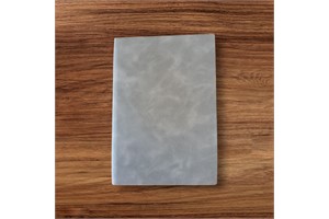 200 Page (100 Sheet) Undated Custom Day Planner, 8.5" x 5.5", Gray