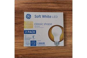 GE Lighting A19 LED E26 (Medium) 2 Pack