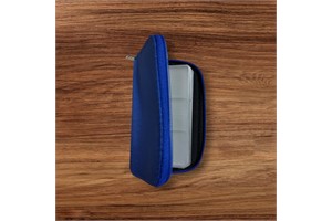 Memory Card Case, Suitable for SDHC, Micro SD, Mini SD, CF Cards, Card Holder, Blue
