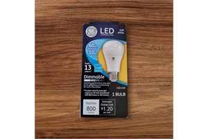 GE A19 E26 (Medium) LED Bulb Soft White 60 Watt Equivalence