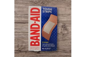 Band-Aid Brand Tough Strips Adhesive Bandages for Wound Care, Extra Large, 10-Count