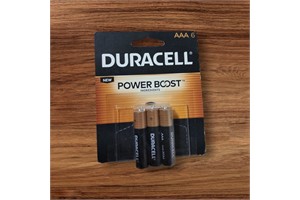 Duracell Coppertop AAA Batteries, 6-Pack