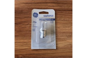 GE 25W Incandescent T7 Microwave Specialty Light Bulb: Dimmable, E17 Base