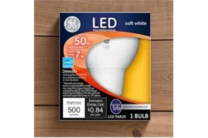 GE 7w Par20 Dimmable Led Bulb - Soft White