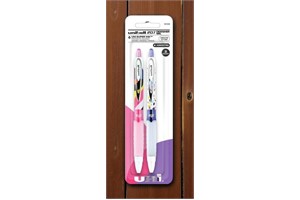 uniball 207 Designer Retractable Gel Pens, Medium Point (0.7mm), 2-Pack