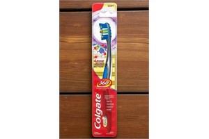 Colgate Total 360 4 Zone Whole Mouth Clean Manual Toothbrush, Soft